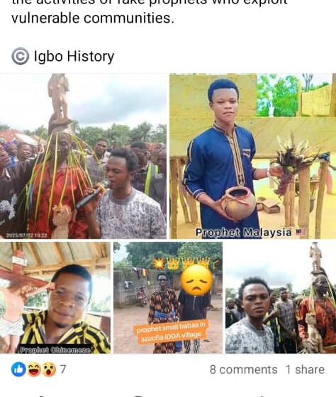 🚨 Faké Prophet Arrested in Ebonyi State
