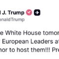 President Trump Hosts High-Stakes Peace Summit At The White House