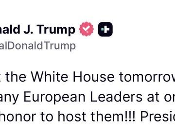 President Trump Hosts High-Stakes Peace Summit At The White House