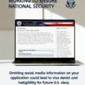 “Omitting Social Media Information On Your Application Could Lead To Visa Denial”—U.S. Mission Warns