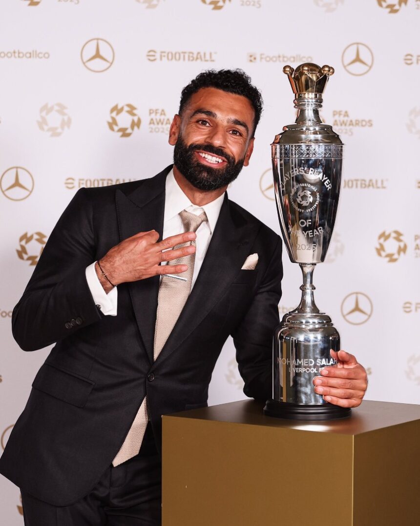 WhatsApp Image 2025-08-20 at 21.15.21_a85a08f6 Mo Salah Becomes The First Player To Win The PFA Players’ Player Of The Year Award Three Times.