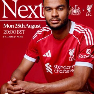 “Next Up: We Head To Newcastle United On Monday Night 👊”—Liverpool FC