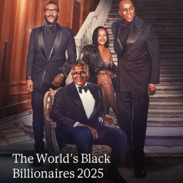 Nigerian Businessman Aliko Dangote, Tops Forbes List Of 23 World’s Black Billionaires In 2025