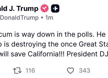 Trump To Save California, Described Governor Gavin Newsom As The Man Who Is Destroying The State