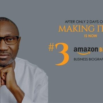 Nigerian billionaire and philanthropist Femi Otedola, Reveals His Memoir Is Now No.3 Best Seller On Amazon After Two Days