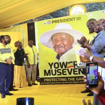 WhatsApp Image 2025-08-22 at 13.28.13_55dbc722 Uganda Ruling Party National Resistance Movement Unveils President Yoweri Musevenias Its 2026 Flag Bearer