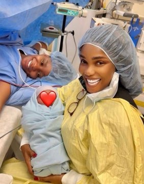 Nollywood Actress Daughter Pricilla Ojo Welcomes Baby Boy In Canada