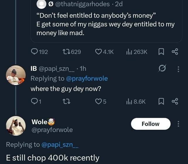 X On Entitlement Mentality In Reality
