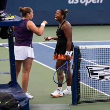  Taylor Townsend Beat Jelena Ostapenko 7-5, 6-1, Ostapenko, A Fiery Clash Follow at the US Open