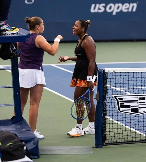  Taylor Townsend Beat Jelena Ostapenko 7-5, 6-1, Ostapenko, A Fiery Clash Follow at the US Open