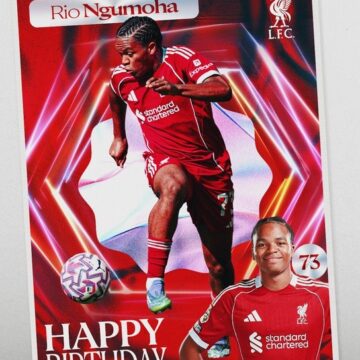 “Happy 17th Birthday, Rio””–Liverpool Football Club Celebrates Its Youngest Player