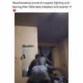 Baby Girl Traumatize As Parents Engages In Brawl In Her Presence