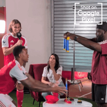 “Go Behind The Scenes On Premier League Media Day”—Arsenal