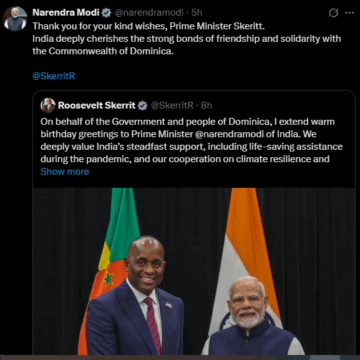 Screenshot (528) India P.M. Narendra Modi, Appreciate Trump, Putin And Other World Leaders For Wishes On His 75th Birthday