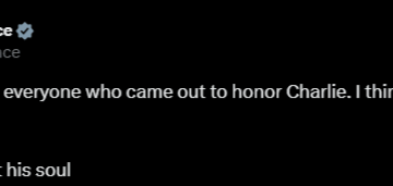 US Vice President JD Vance, Shout Out To People Who Honors Charlie Kirk At His Memorial
