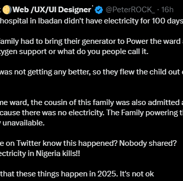 “It’s Not Ok That These Things Happen In 2025”—Man Laments Hardship And Infrastructural Woes In Nigeria