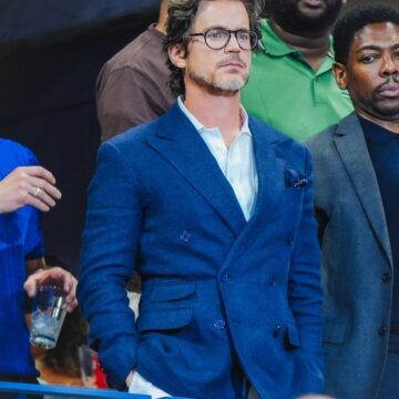 Photo: American Fashion Designer And Business Man Ralph Lauren, At  US Open To Attend An Evening Of Tennis.