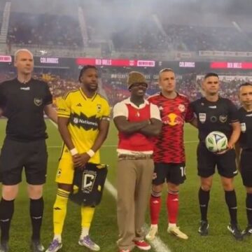 WhatsApp Image 2025-09-01 at 10.21.48_0574a009 Nigerian Musician Asake, Do The Coin Toss At The MLS Match Between New York Red Bulls And Columbus Crew On Saturday, At Red Bull Arena