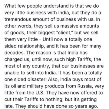 WhatsApp Image 2025-09-02 at 13.19.09_62ed90ac President Trump Claims U.S Does Little Business With India, Describes Their Relationship As “One Sided” Amid Tariff Battles