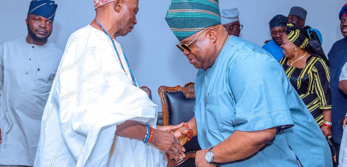 NEWS RELEASE – Olubadan Designate Endorses Governor Ademola Adeleke for Second Term
