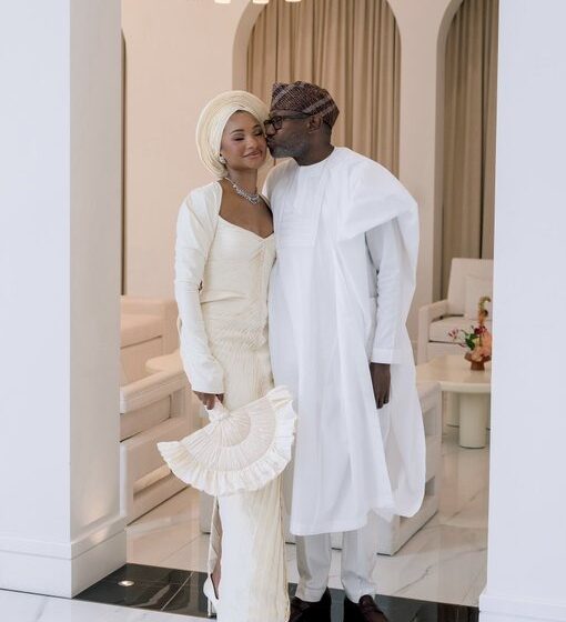 Nigerian Billionaire And Businessman Femi Otedola, Discloses That His Daughter Traditional Wedding Took Place In Dubai While He Wishes The Couple Well.