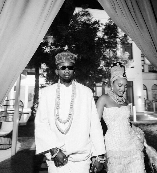 Photos: Otedola’s Newly Wedded Daughter Temi Ajibade, Translates Their Traditional Wear By Celebrating Their Origins