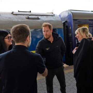 Prince Harry Honours The Invite Of The Ukrainian Government, Makes A Surprise Visit To The Country, Pledges Support For Thousands Injured In War.