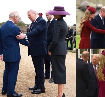U.S. President Trump And First Lady Melania Receive Royal Welcome In Britain