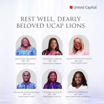United Capital Releases List Of Staff That Loses Their Lives Last Week In Afriland Towers Fire Outbreak