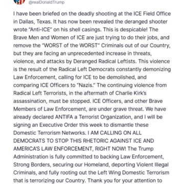 WhatsApp Image 2025-09-25 at 13.16.51_ca276ea7 President Trump Announces He Will Sign An Executive Order To Dismantle Left-Wing Domestic Terrorism Networks Following ICE Facility Shooting