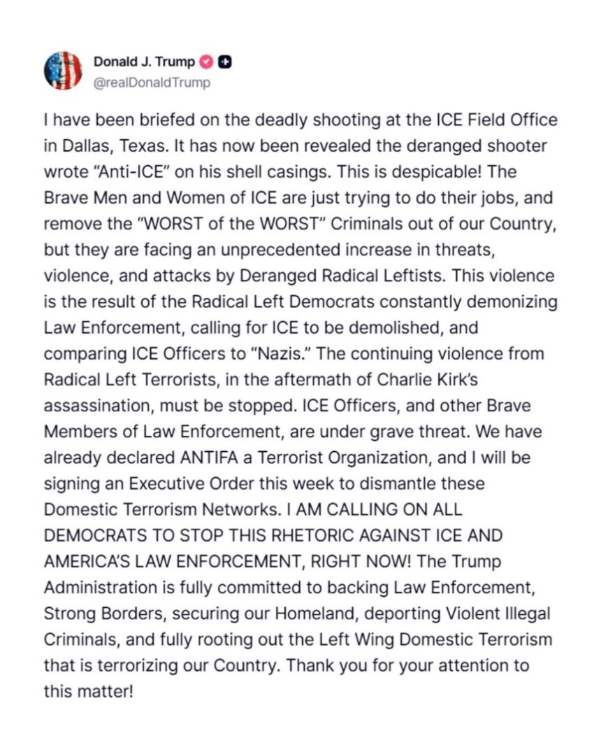 WhatsApp Image 2025-09-25 at 13.16.51_ca276ea7 President Trump Announces He Will Sign An Executive Order To Dismantle Left-Wing Domestic Terrorism Networks Following ICE Facility Shooting