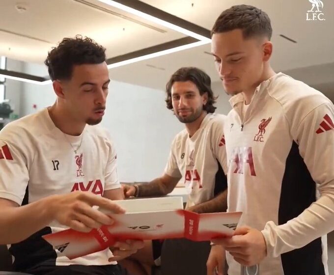 Video: Liverpool Football Players React To Their FC26 Ratings