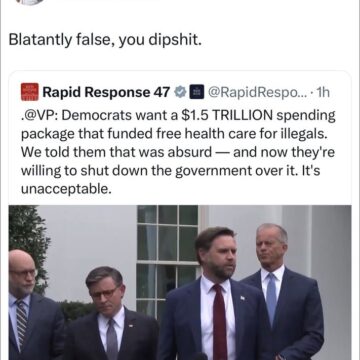 California Governor Gavin Newsom Calls Vice President Vd Vance ‘Dipshit’ For Blatant Lies Over Democrats Protest On Free Healthcare For Illegal Immigrants