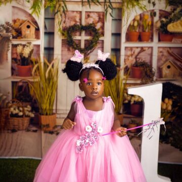 Photo Story: “Our Sunshine Is 1 💕❤️💕❤️ Happy Sweetest Birthday To You Imani ❤️💕 We Love You”- Rudeboy ‘Psquare’ Celebrates Daughter’s Birthday