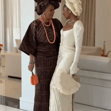 Billionaire Businessman Otedola’s Newly Wedded Daughter, Temi Ajibade, Gives Citizens Glimpse Into Her Fairy Tale Wedding