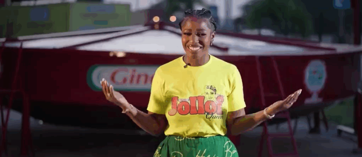 Video: Celebrity Chef Hilda Baci, Set On A Mission To Cook The Biggest Pot Of Jollof Rice In The World, On The Verge Of Accomplishment, As Pot Arrives Venue Of Event
