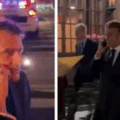 Video: New York City Police Stops French President Emmanuel Macron’s Car To Let Trump’s Motorcade Pass