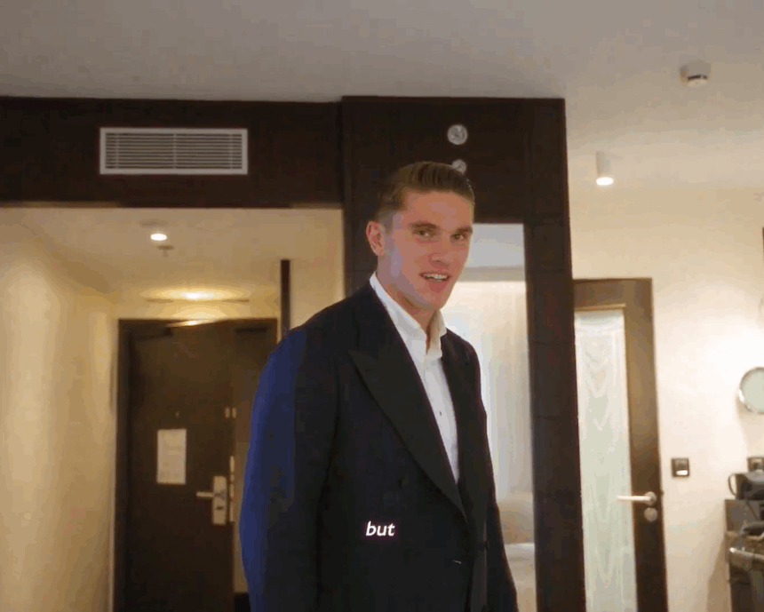 image Arsenal Striker Viktor Gyokeres, Preparation Before Heading To Win Gerd Muller Trophy At2025 Ballon d’Or Ceremony