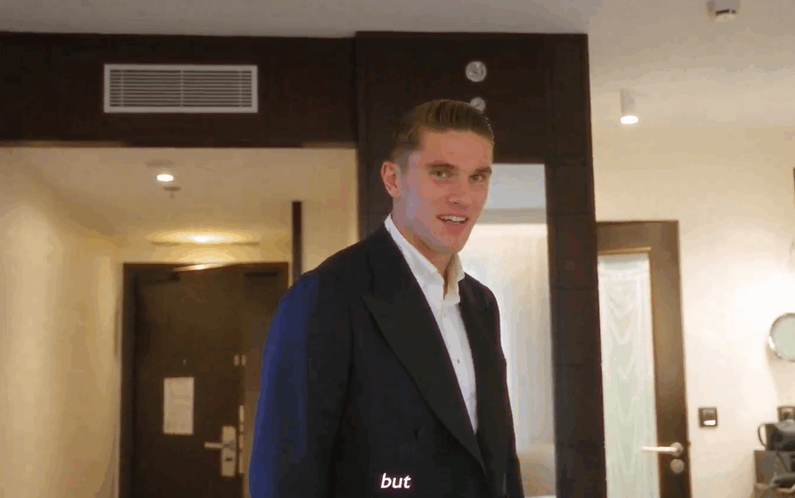 Arsenal Striker Viktor Gyokeres, Preparation Before Heading To Win Gerd Muller Trophy At2025 Ballon d’Or Ceremony