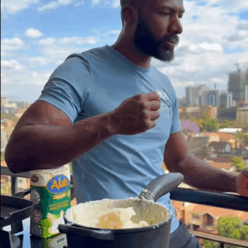 Kenya Traditional Meal: Easy Matumbo Wet-Fry Recipe Served Alongside Ugali And Sukuma Wiki