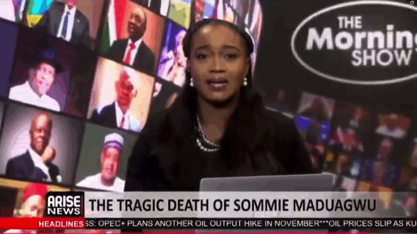 image Colleague Of 29-Year-Old Arise News Anchor Armed Robbery Victim, Points Fingers At The Police And Health Care, Says The System Failed Her