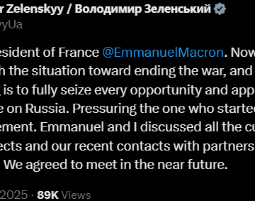 Ukrainian President Zelenskyy Calls France To Pressurize Russia Into Ending War