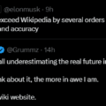 Elon Musk Respond To An Observation, Affirms The xAI Encyclopedia Will Surpass Wikipedia In Accuracy