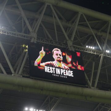 Galatasaray Honors Liverpool Deceased Forward Player Diogo Jota, Before Winning In 1-0 Victory