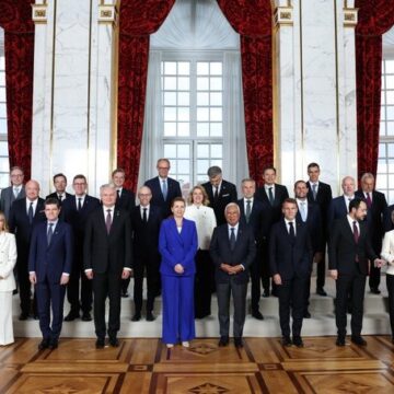 Family Photo Of European Leaders At The Informal Meeting In Copenhagen