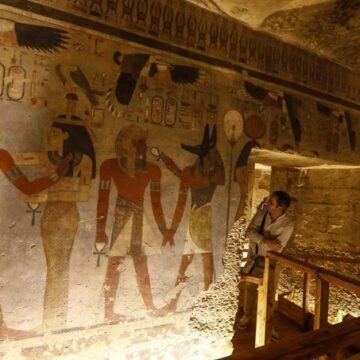 Egypt Reopens Pharaoh Amenhotep III’s Tomb To The Public After 20 Years Of Renovation.