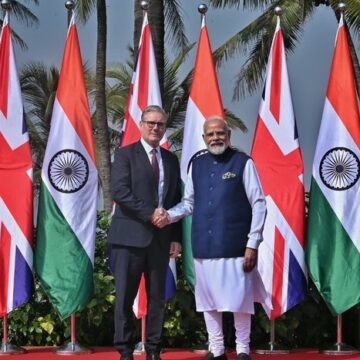 Starmer Leads UK’s Largest Trade Delegation To India Declares “Growth In India For British Businesses Means More Jobs For People At Home.”