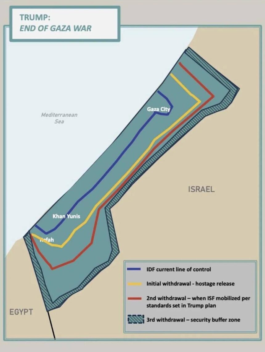 Timeline of the Gaza Deal Implementation After Trump’s announcement that Israel and Hamas signed the first phase of the Gaza ceasefire plan