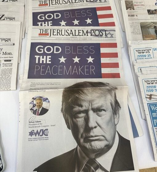 Jerusalem Post Dubs President Donald Trump As The “Peacemaker”, Prays For Him