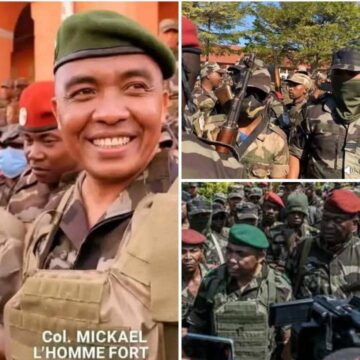 Madagascar – A successful coup d’eta have been carried out in Madagascar .and the new strong man of the country is Colonel Michael shown in the first picture.